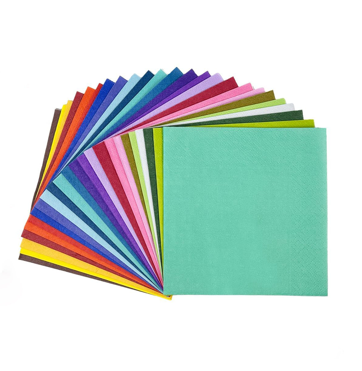 33x33 2ply Colored Paper Napkins Cocktail Napkins Beverage Napkins HL50PN02